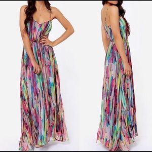 Beautiful multi colored dress 👗